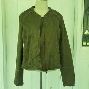 Anthropologie zip up jacket